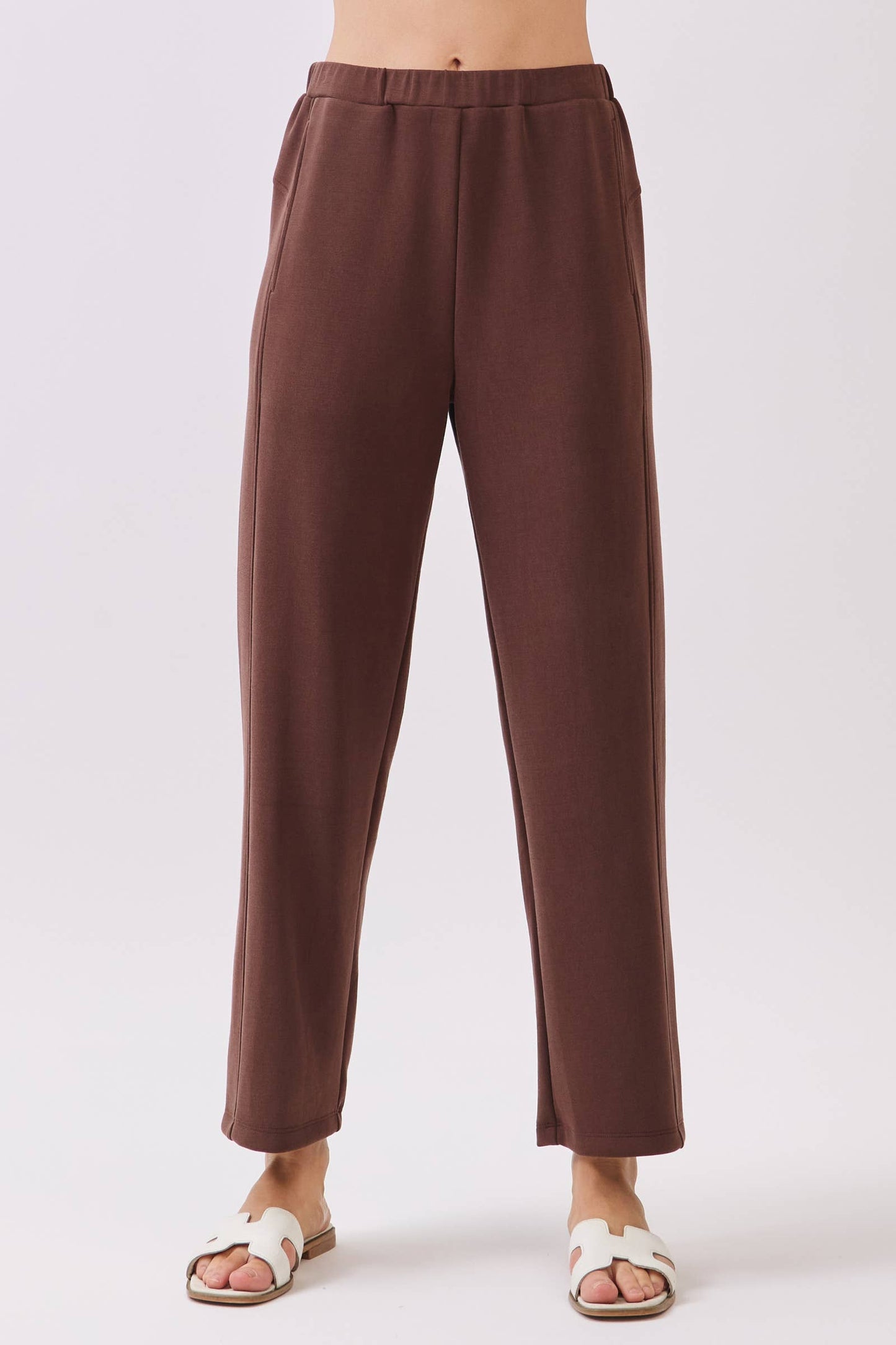 Modal Jersey Straight Fit Pants