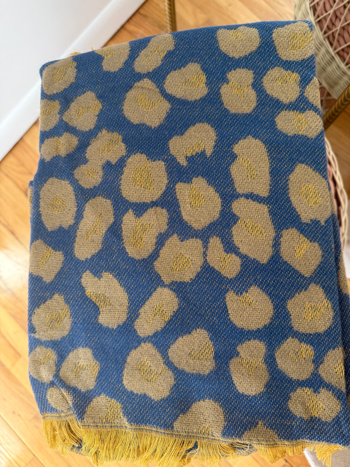 Leopard Reversible Cozy Scarf