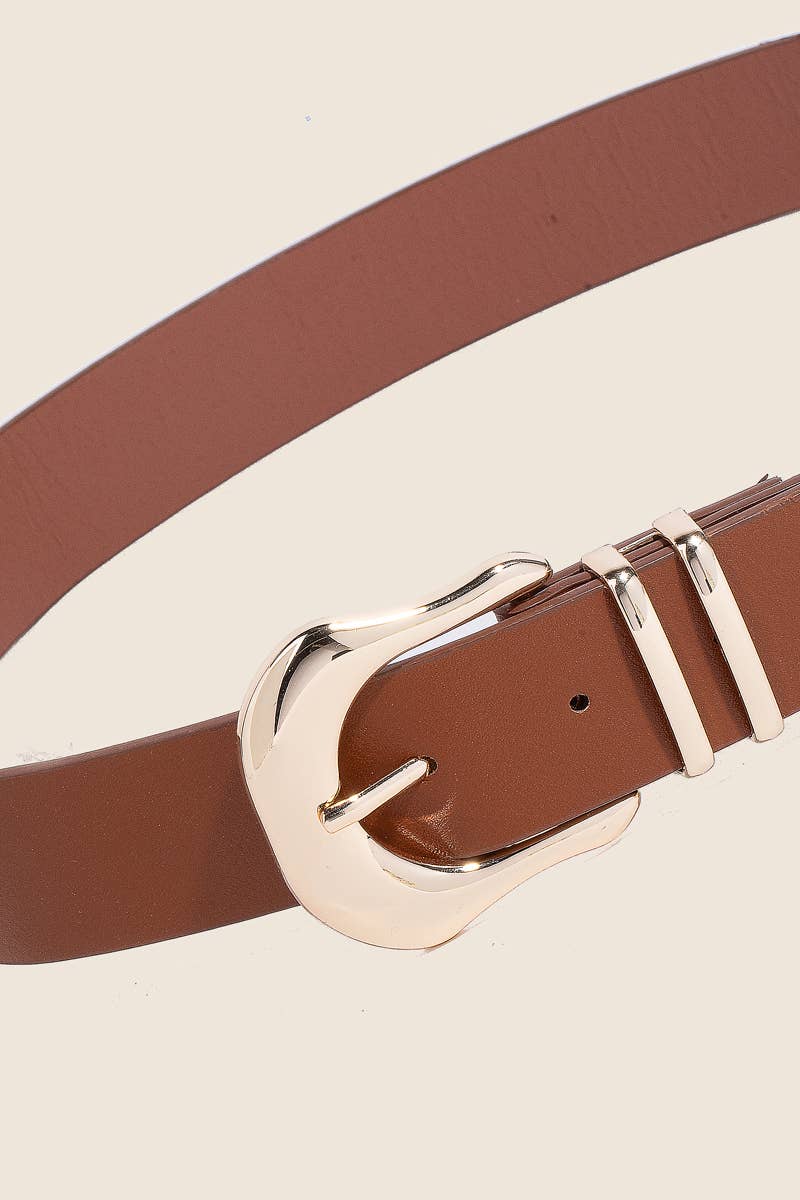 Classic Vegan Leather Belt