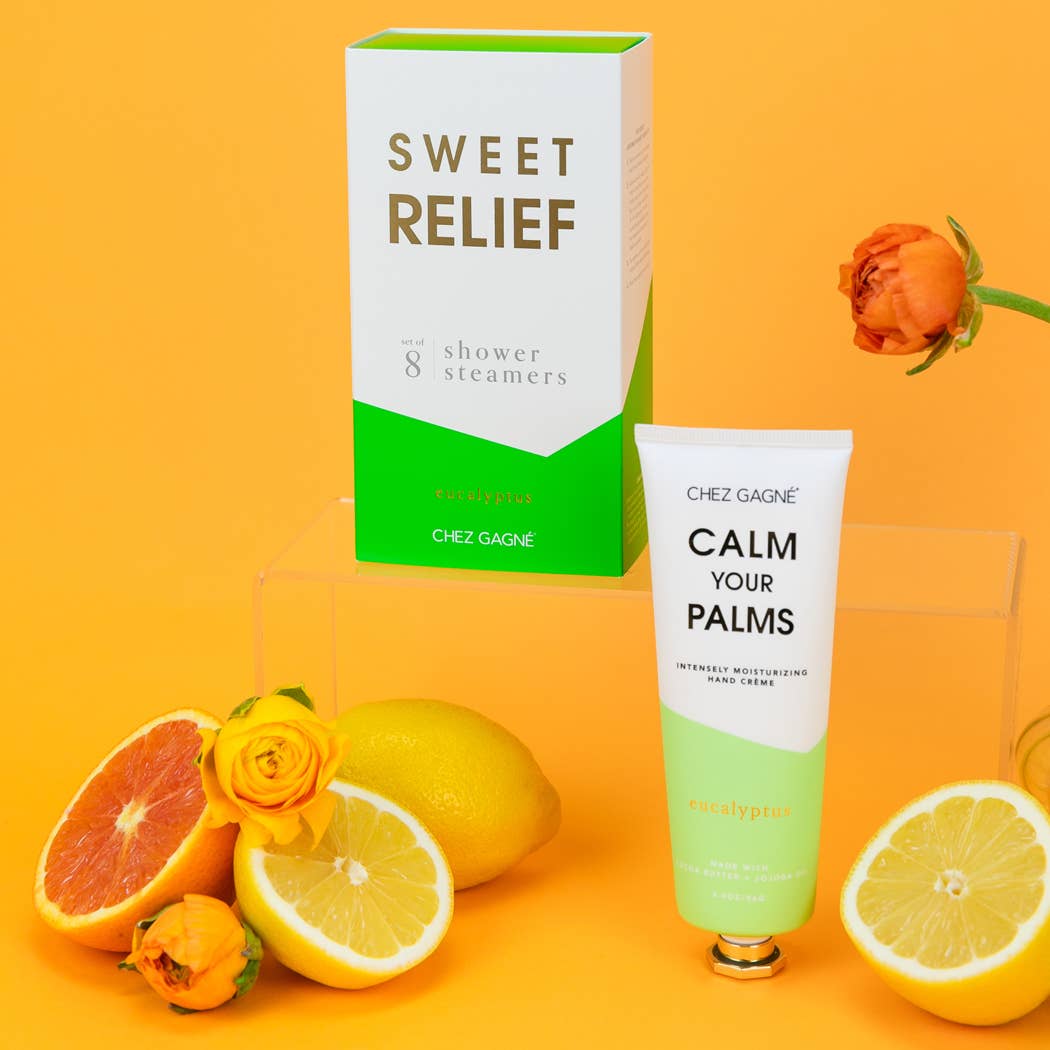 Sweet Relief - Aromatherapy Shower Steamers - Eucalyptus - Set of 8