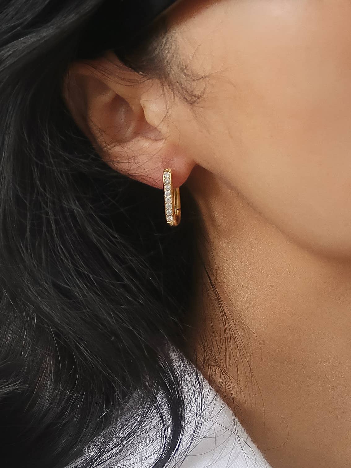 Marcy Huggie Earrings