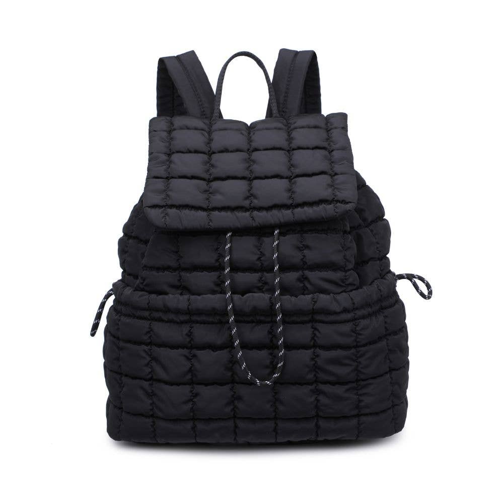 Vitality Quilted Puffer Nylon Backpack
