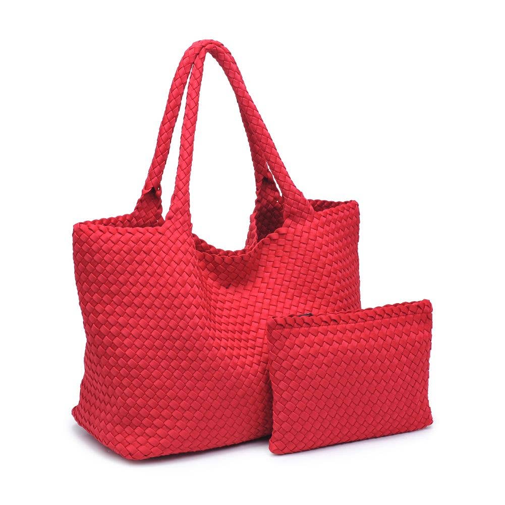 Sky's The Limit - Large Woven Neoprene Tote
