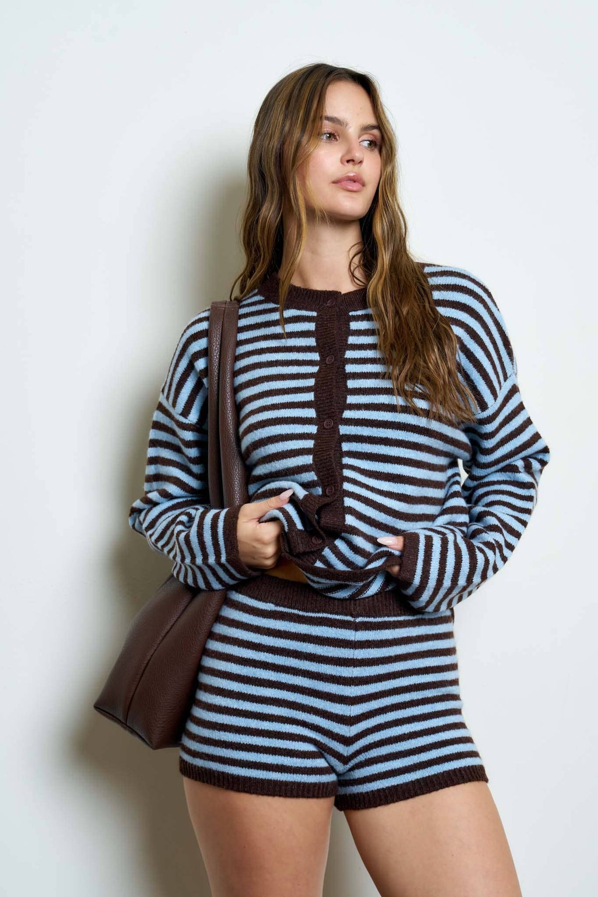 BLUEBELL STRIPED CARDIGAN