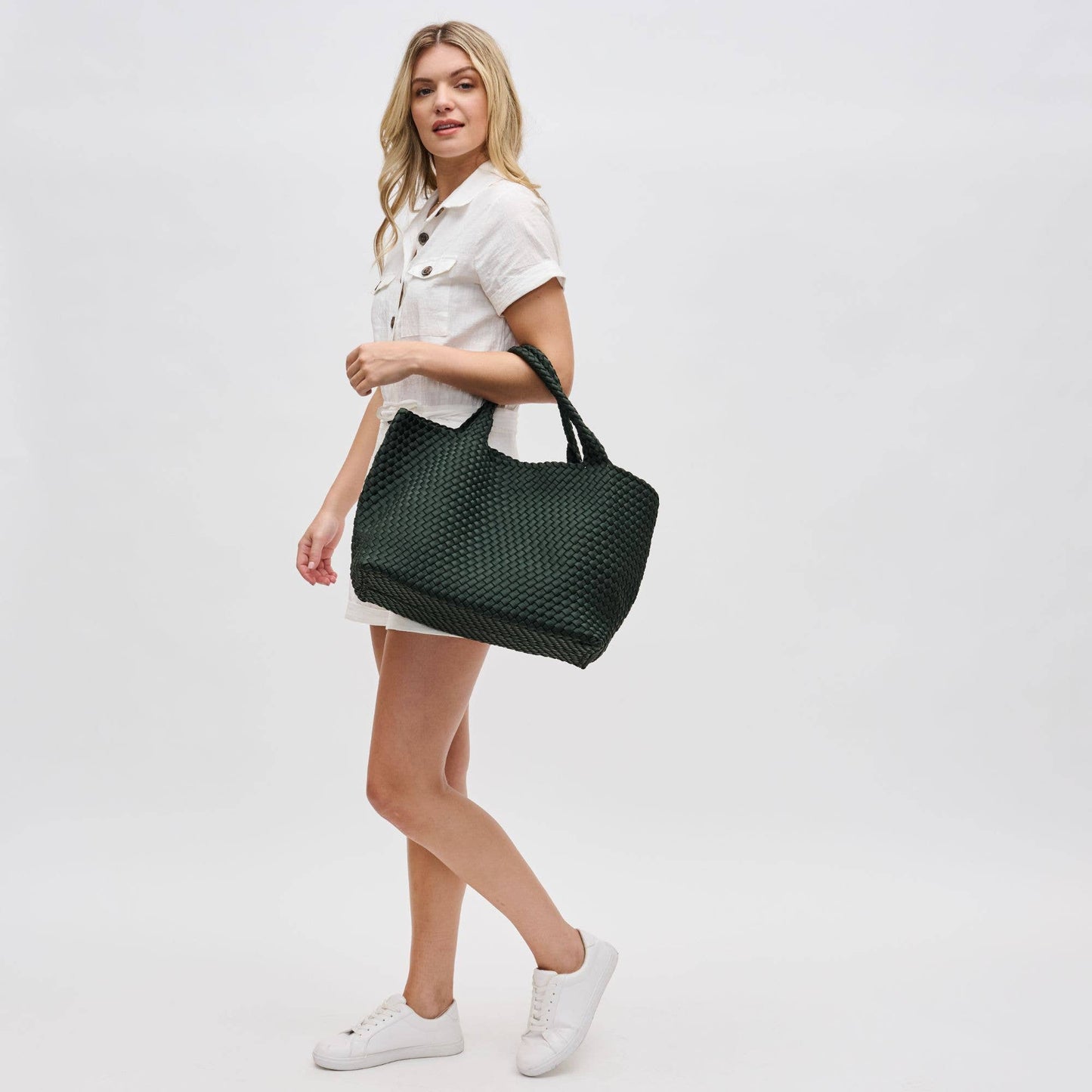 Sky's The Limit - Large Woven Neoprene Tote