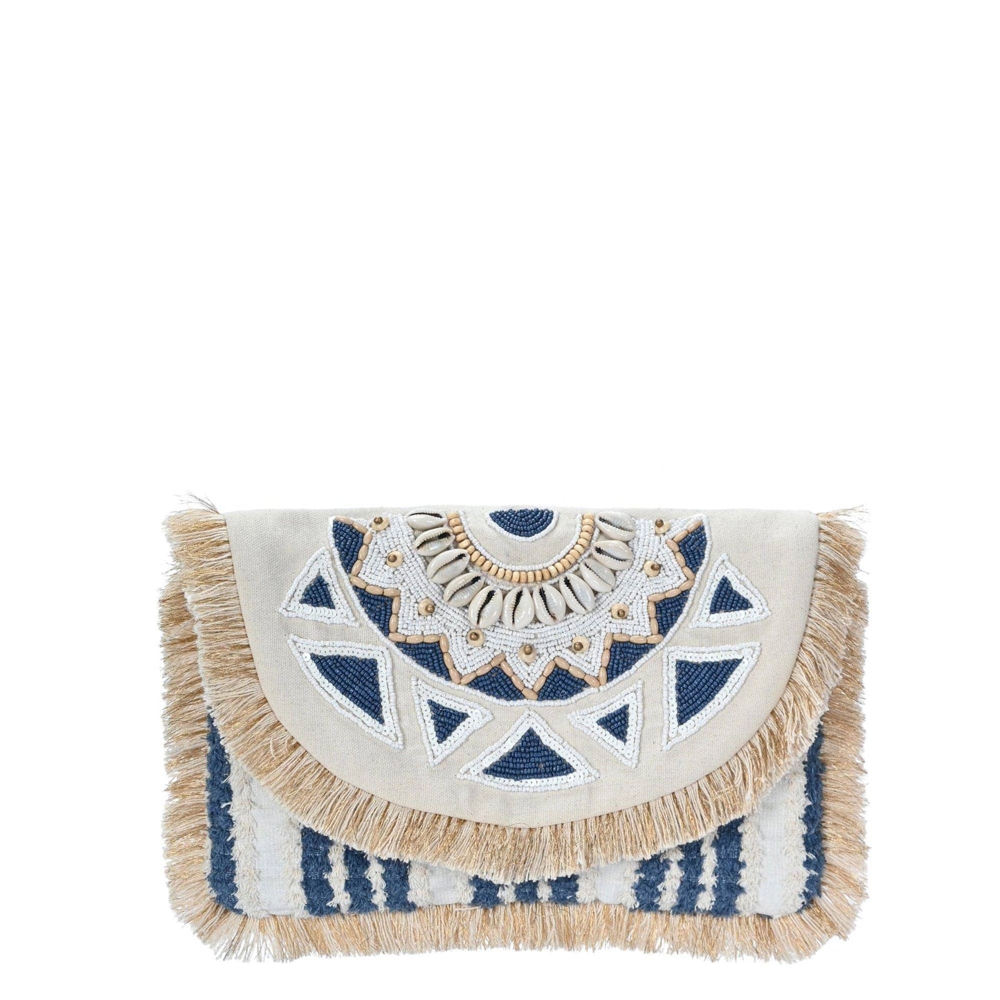 Shells & Beads Clutch