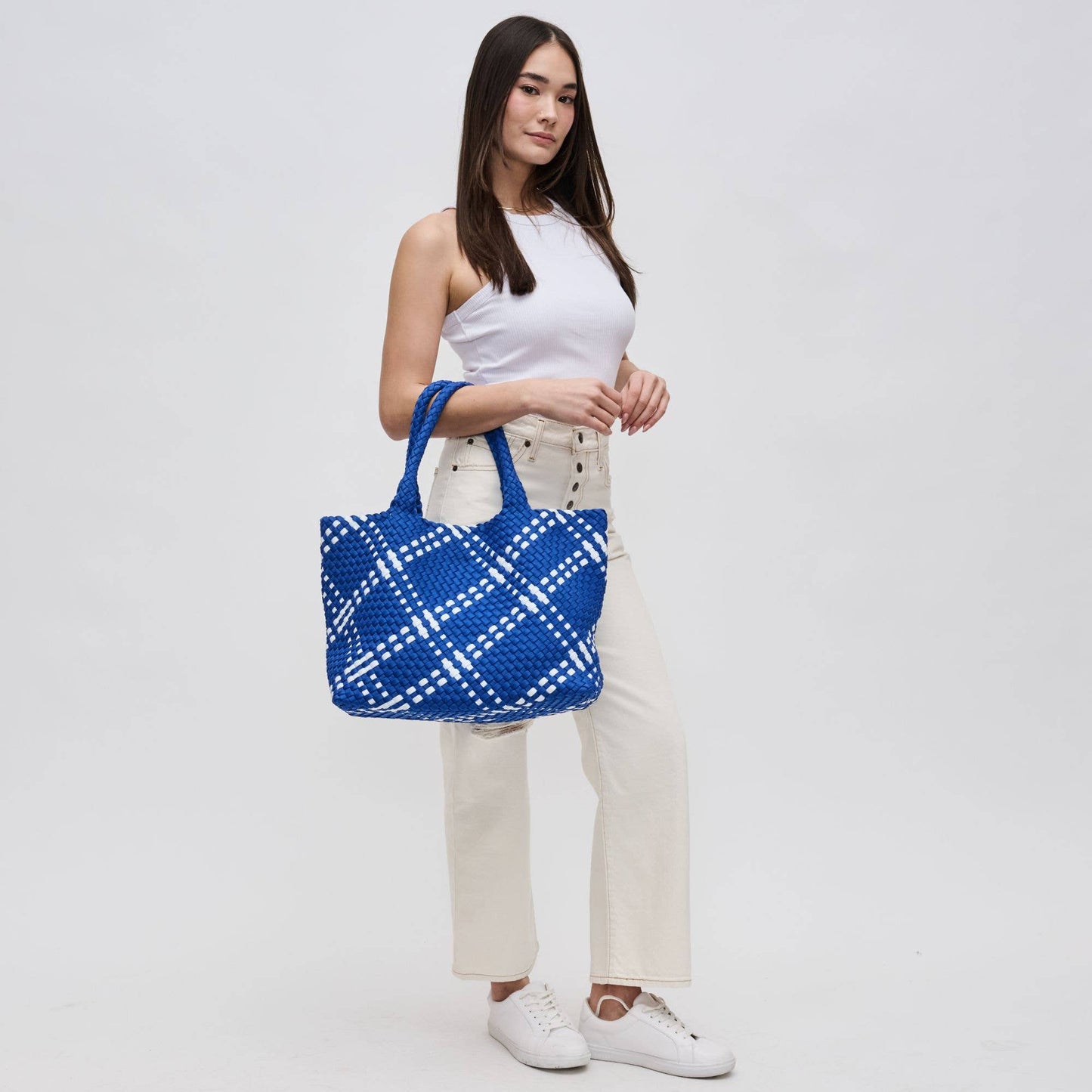 Sky's The Limit - Large Woven Neoprene Tote