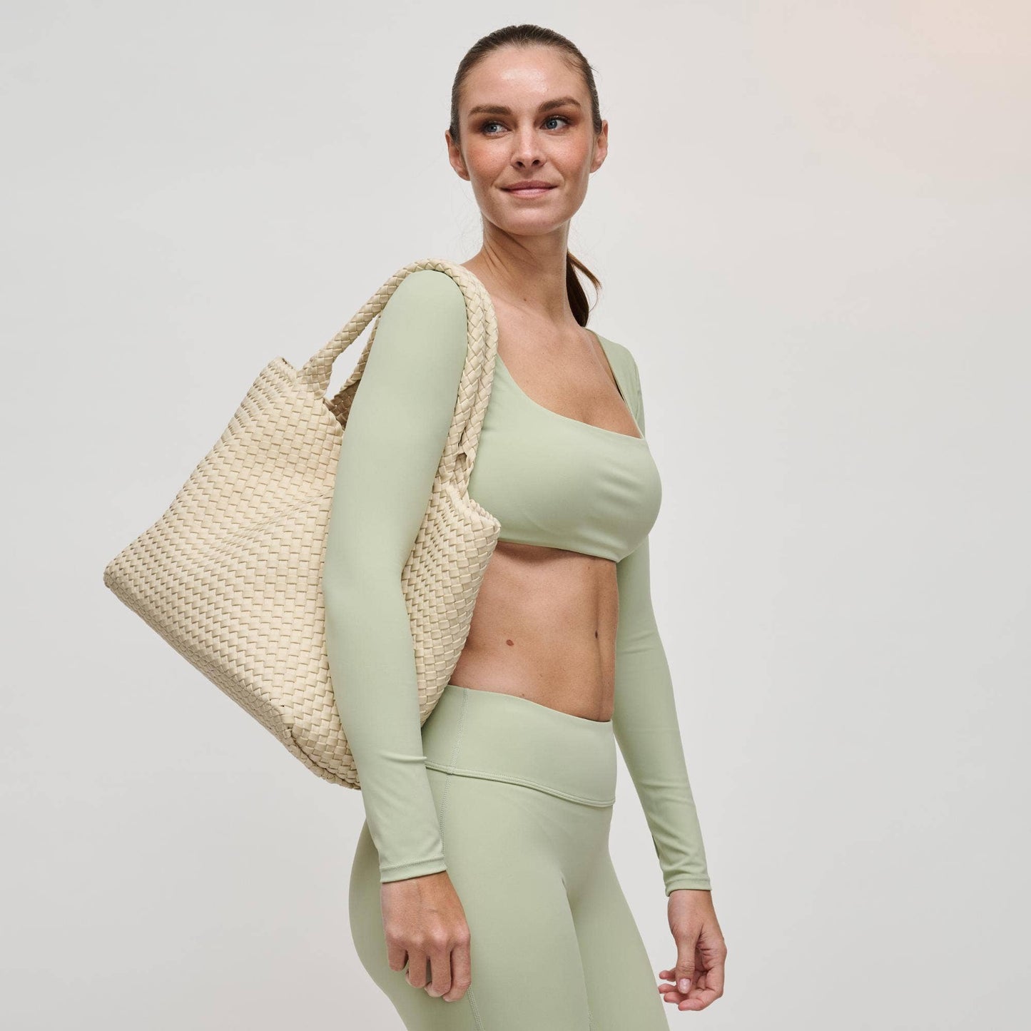 Sky's The Limit - Large Woven Neoprene Tote