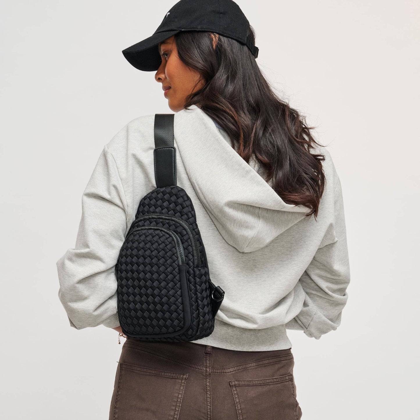 Beyond The Horizon Woven Neoprene Sling Sling Backpack