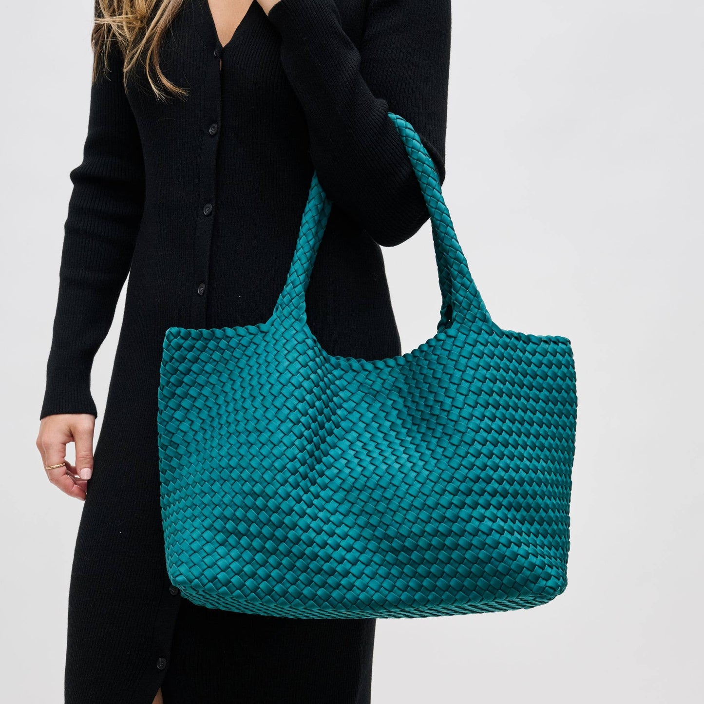 Sky's The Limit - Large Woven Neoprene Tote