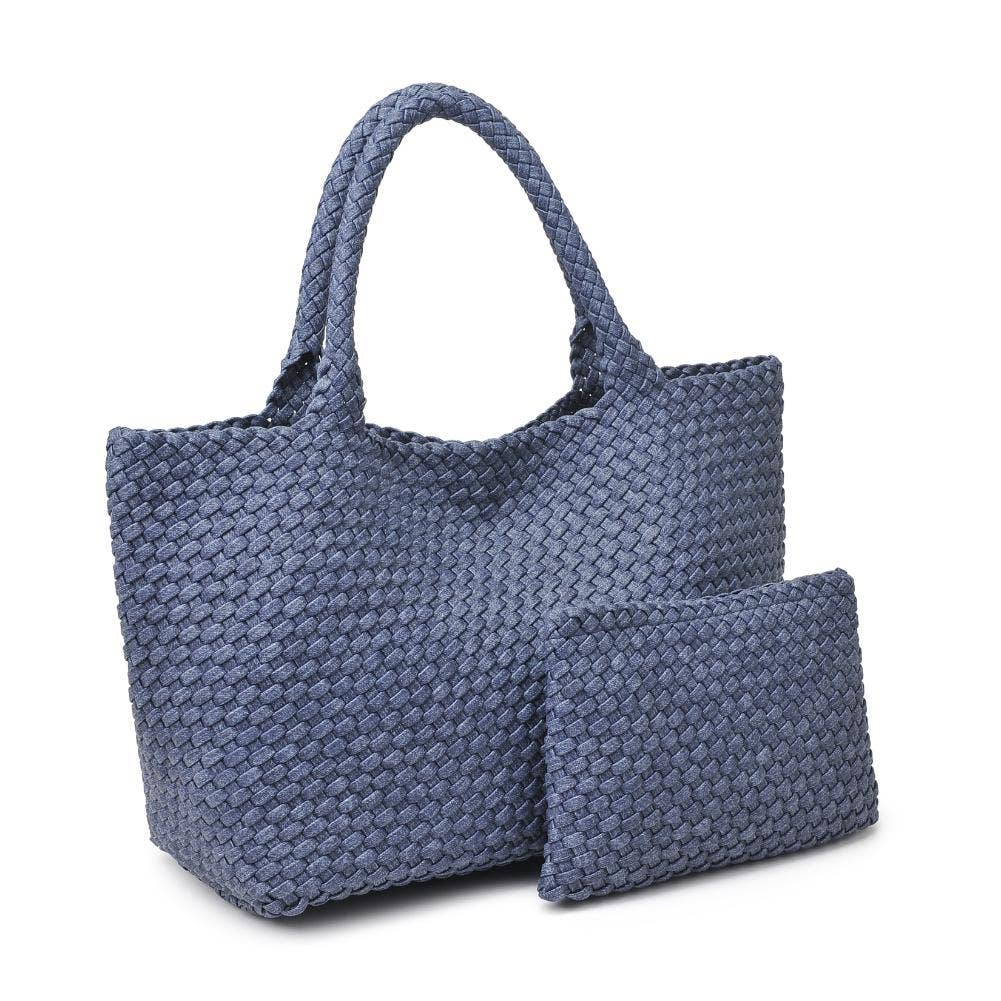 Sky's The Limit - Large Woven Neoprene Tote