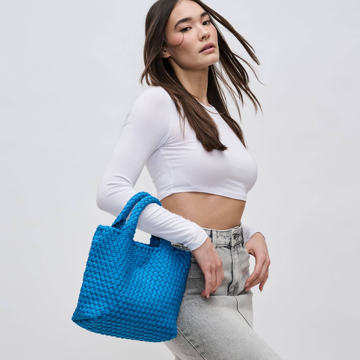Sky's The Limit - Woven Neoprene Small Crossbody