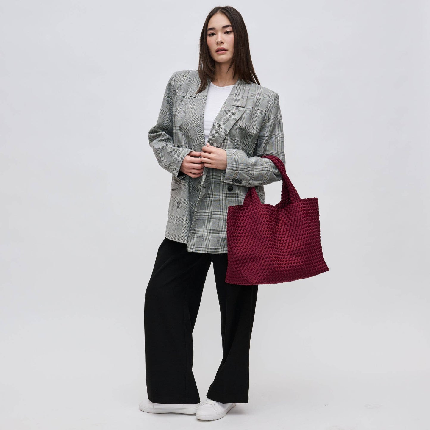 Sky's The Limit - Large Woven Neoprene Tote