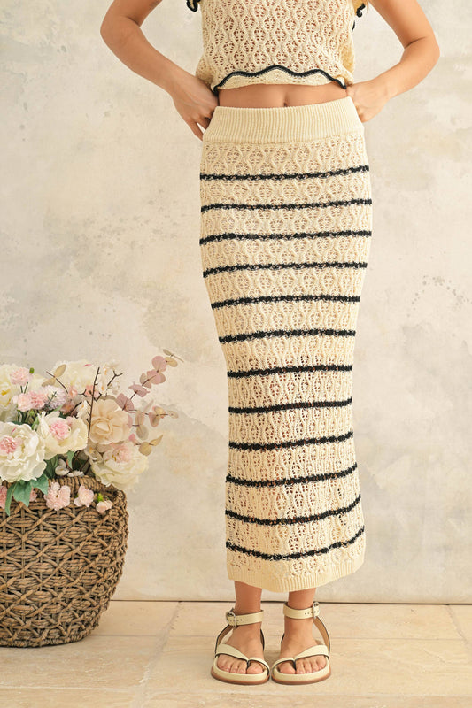 CROCHET KNITTED SKIRT