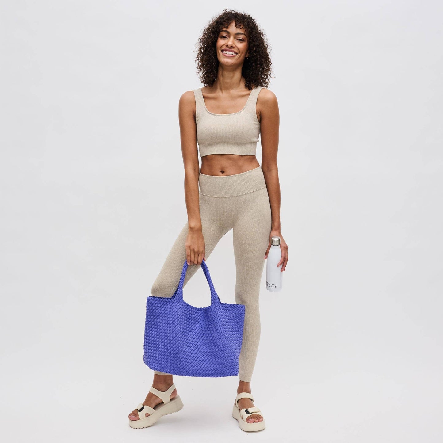 Sky's The Limit - Large Woven Neoprene Tote