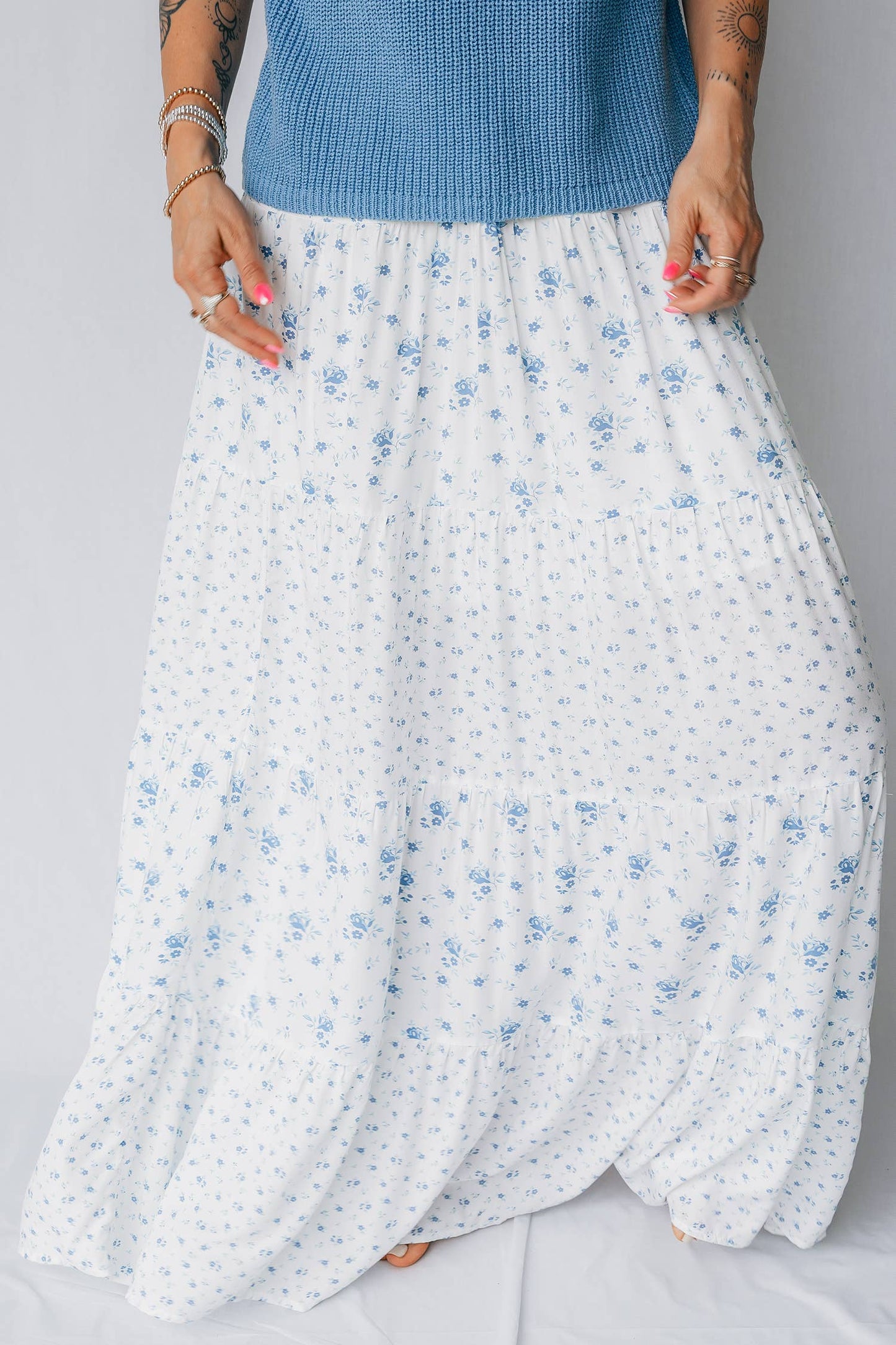 Forget Me Not Maxi Skirt