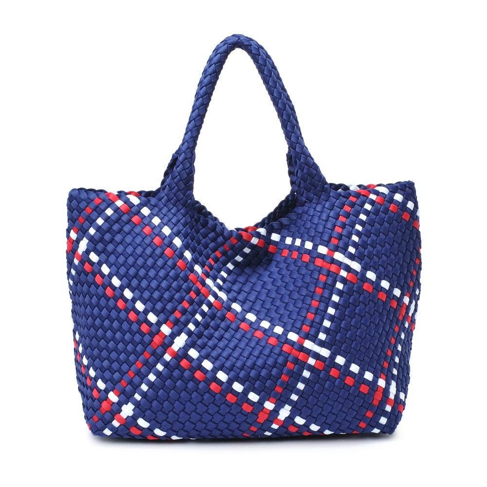 Sky's The Limit - Large Woven Neoprene Tote