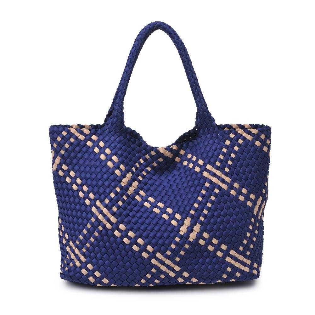 Sky's The Limit - Large Woven Neoprene Tote