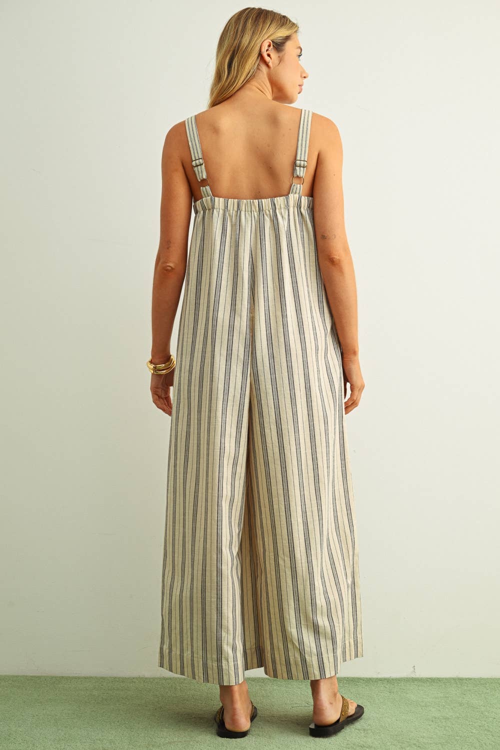 SUTTON STRIPED JUMPSUIT