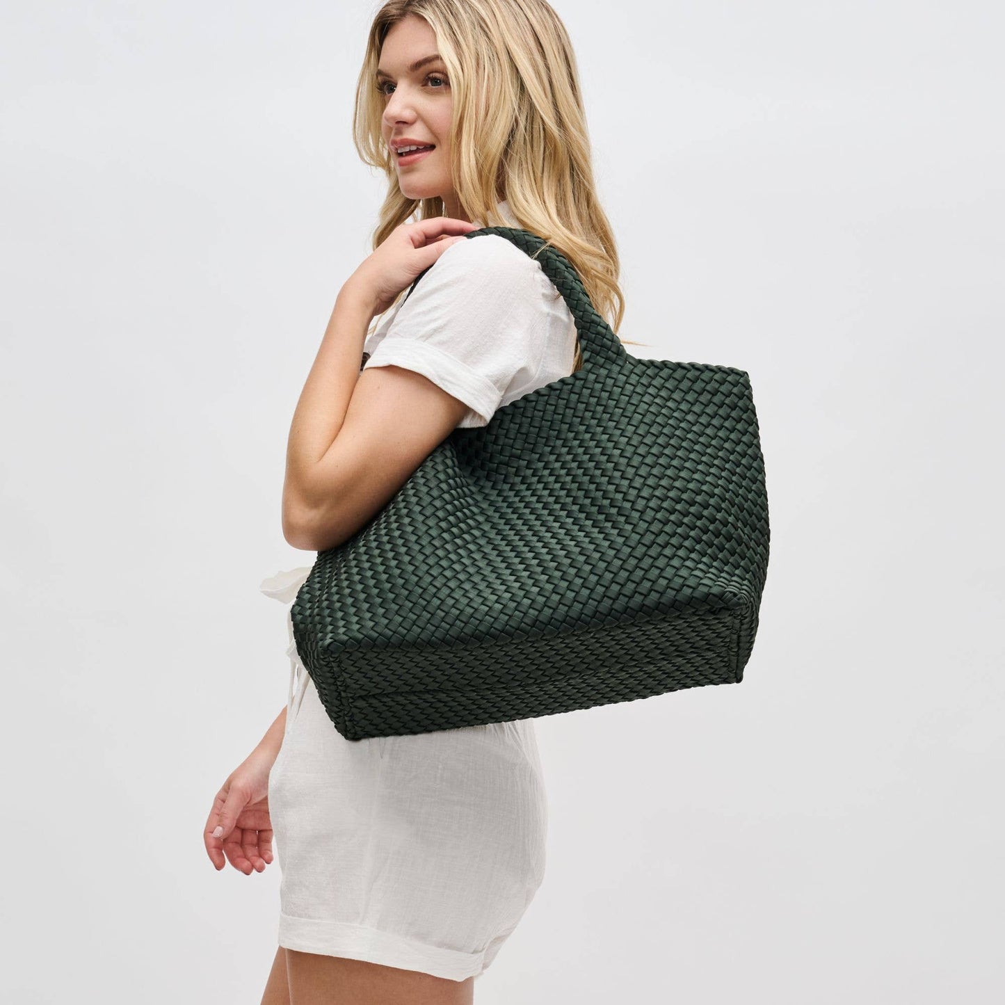 Sky's The Limit - Large Woven Neoprene Tote