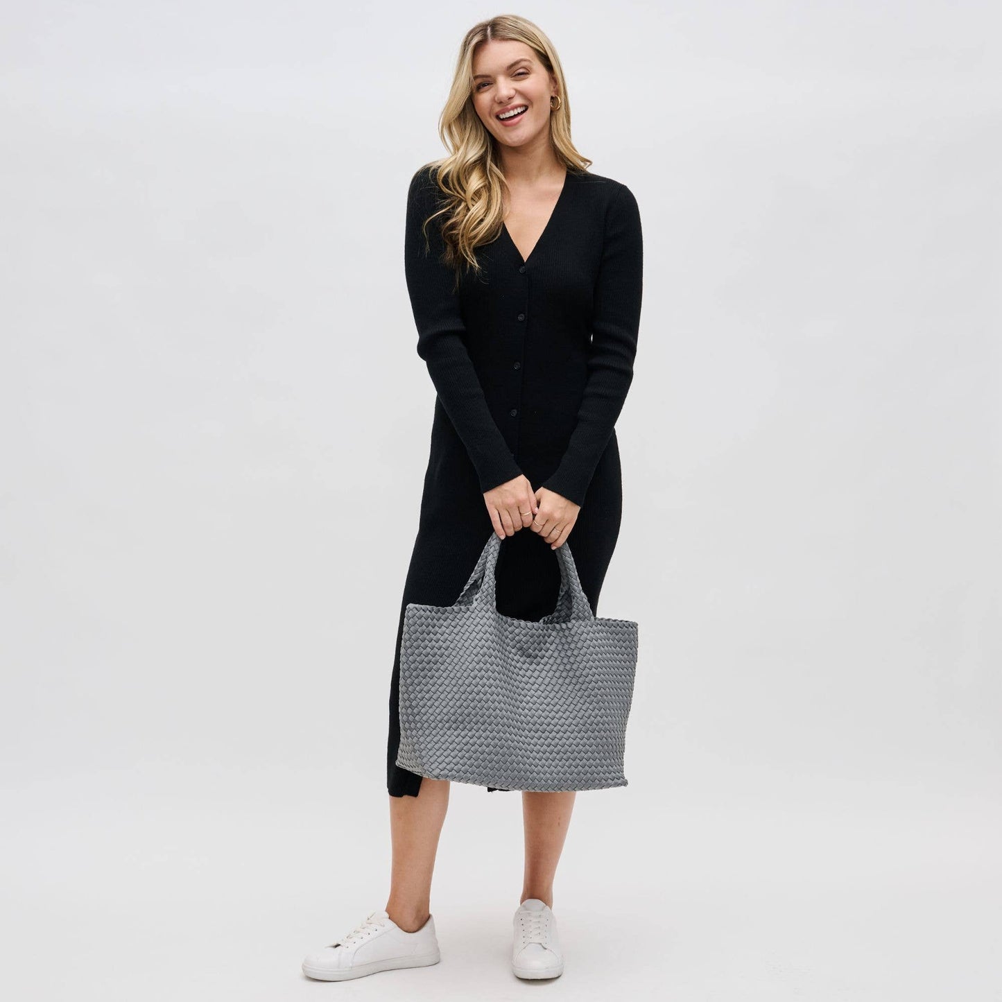 Sky's The Limit - Large Woven Neoprene Tote