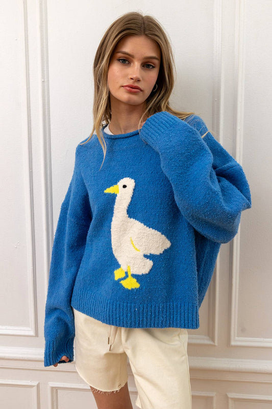 Goose Cozy Knit Pullover