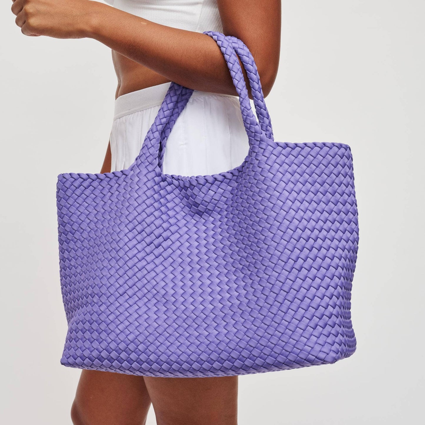 Sky's The Limit - Large Woven Neoprene Tote