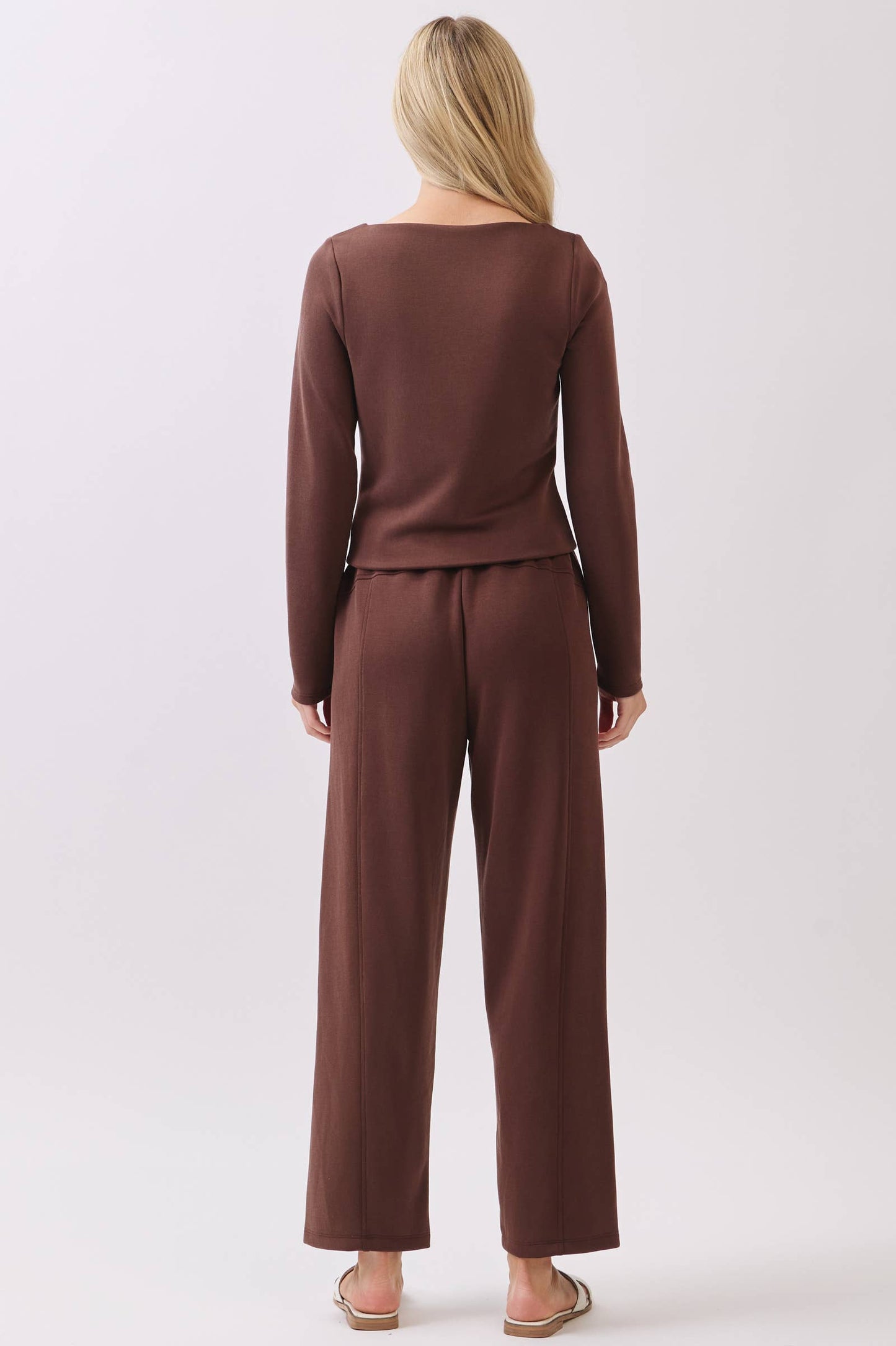 Modal Jersey Straight Fit Pants