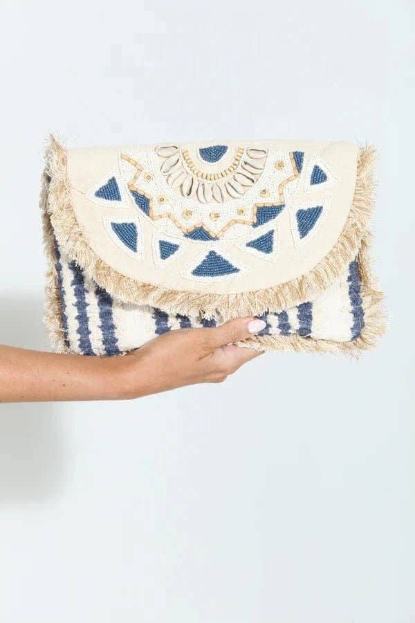 Shells & Beads Clutch