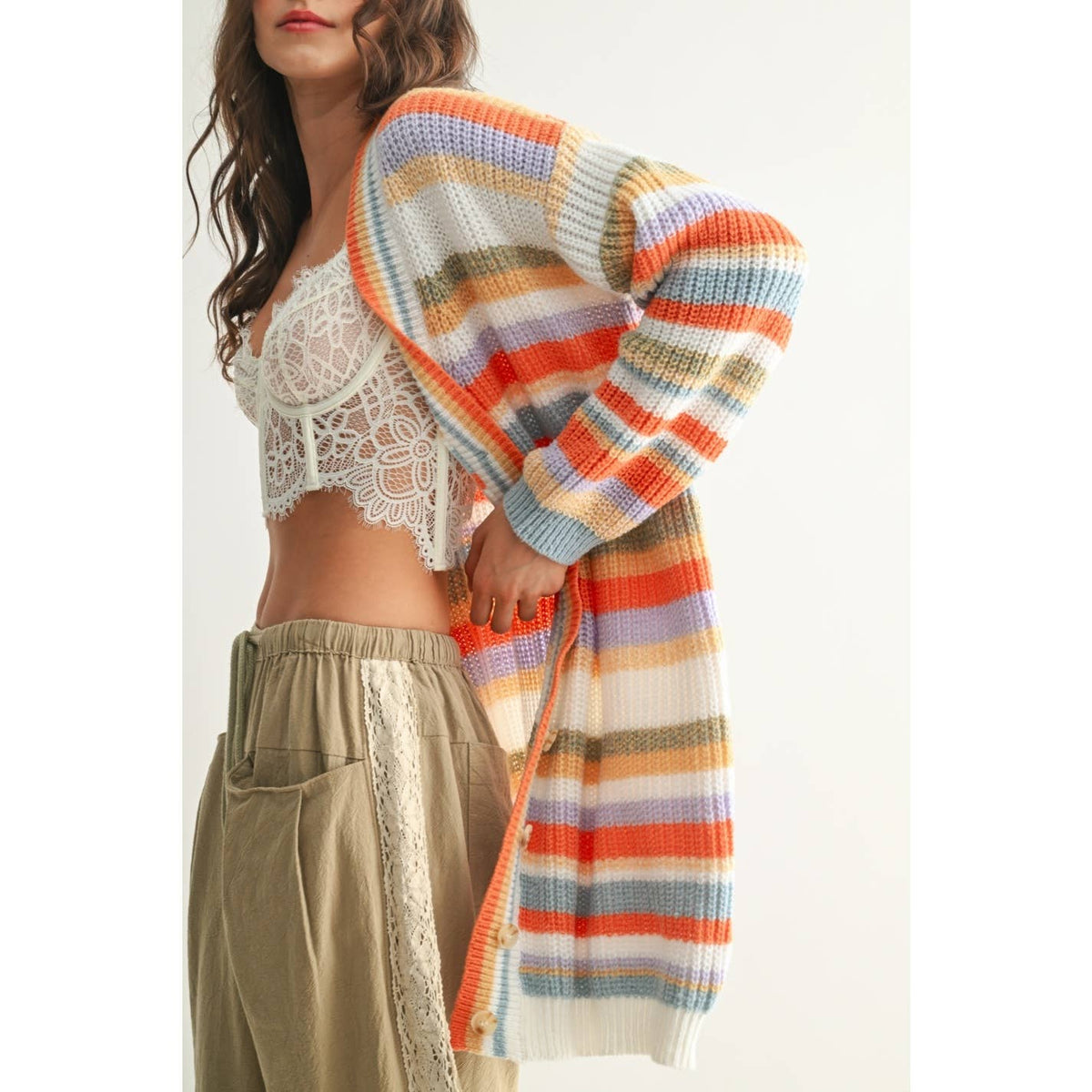 Fall into Color Cardigan