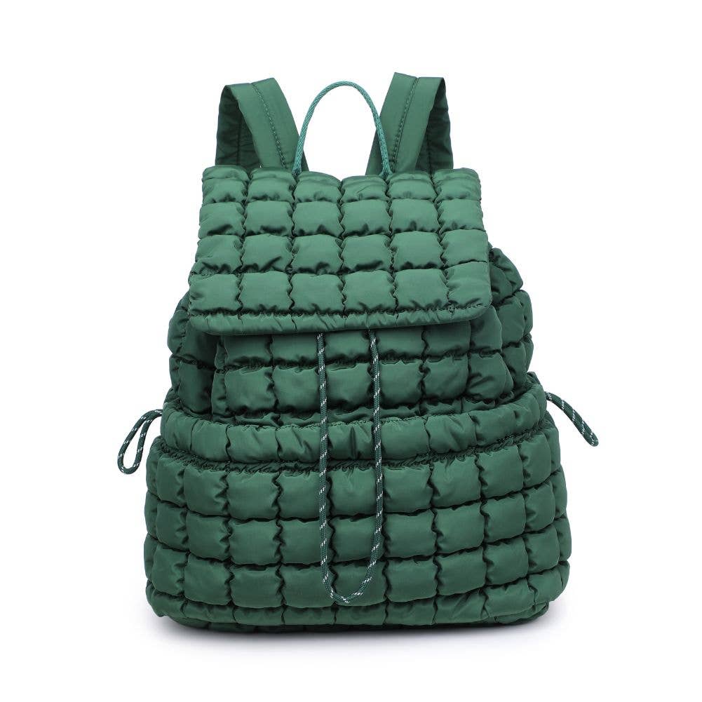 Vitality Quilted Puffer Nylon Backpack