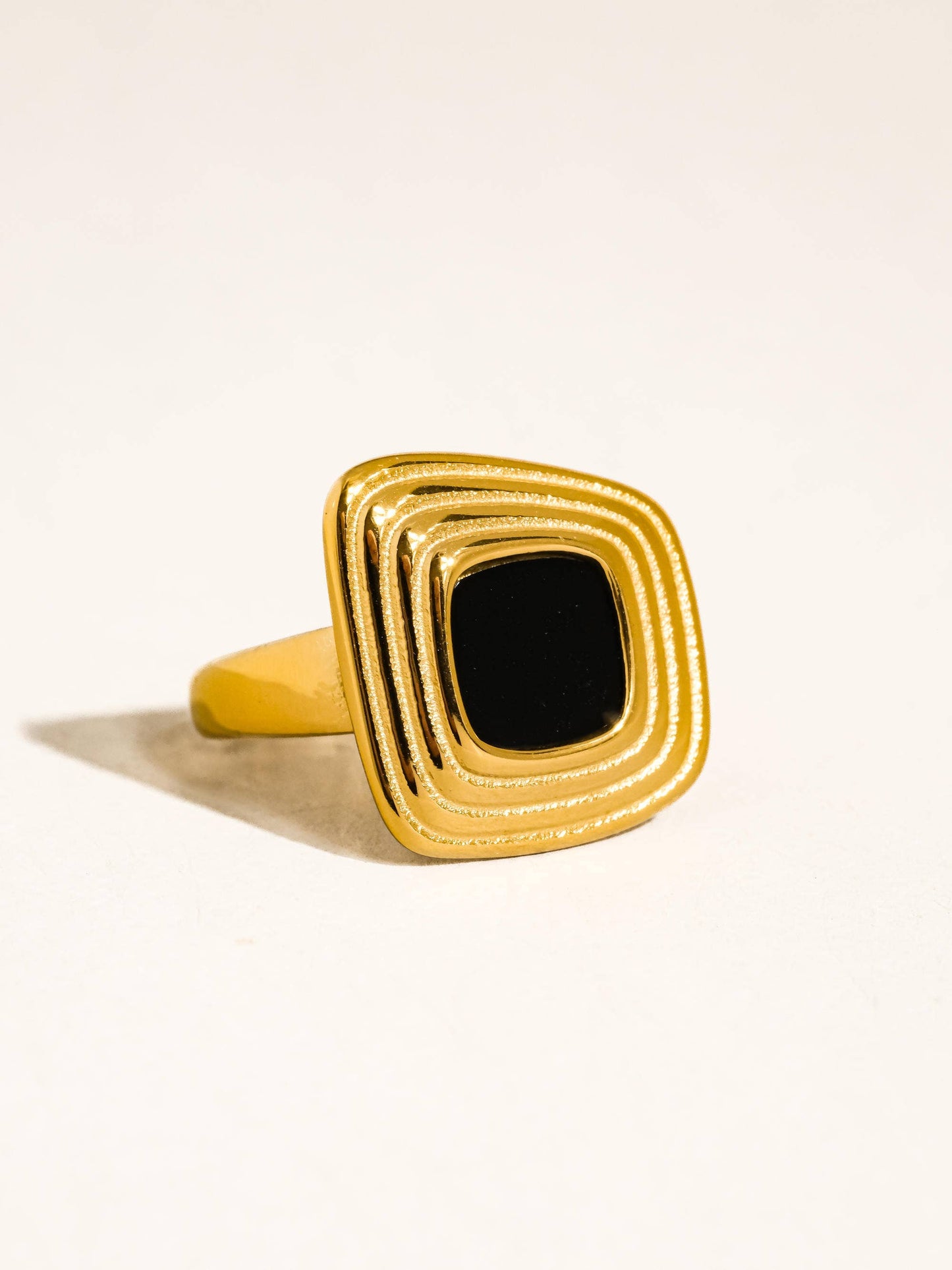 Auricca Abstract Open Statement Ring