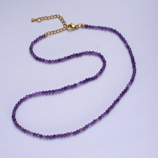 Gemstone Bead Necklace