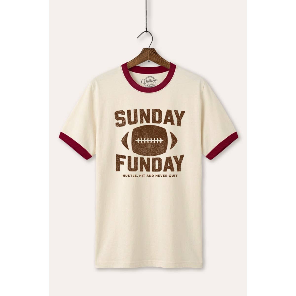 Sunday Funday Ringer Tee
