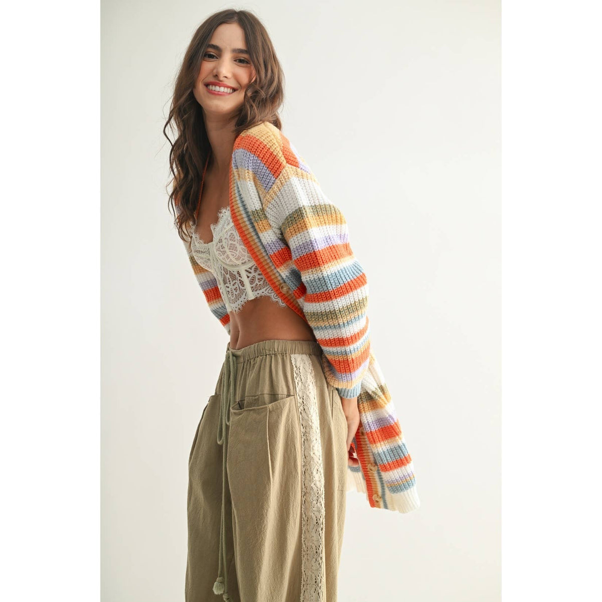 Fall into Color Cardigan