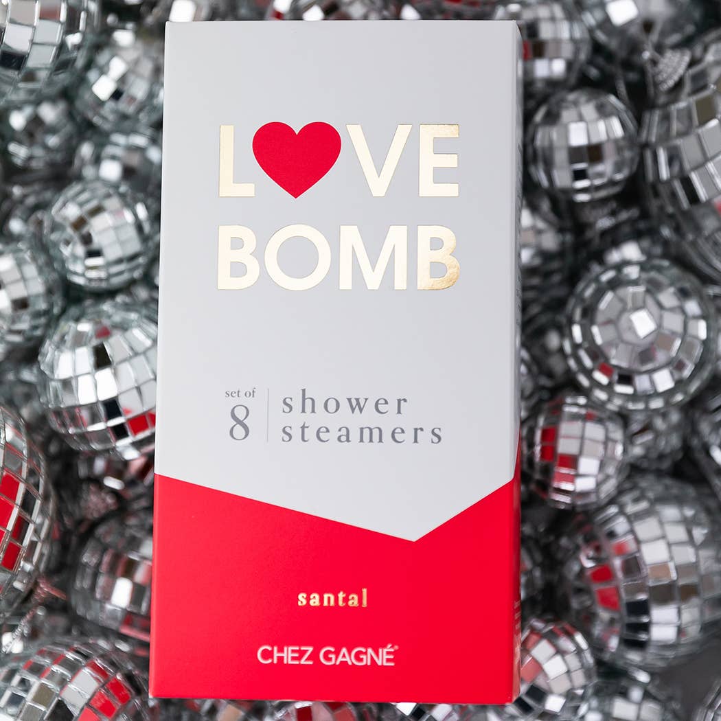 Love Bomb - Aromatherapy Shower Steamers - Santal - Set of 8