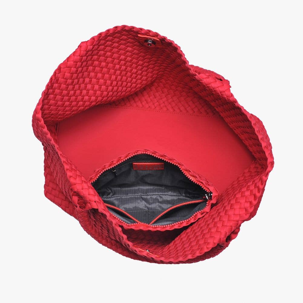 Sky's The Limit - Large Woven Neoprene Tote