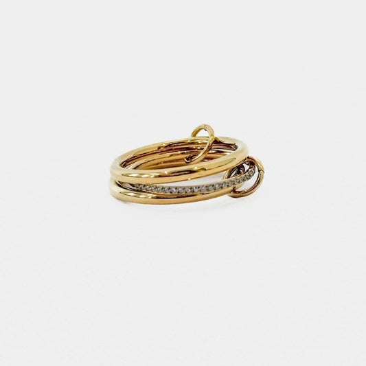 Layered In Diamonds Ring