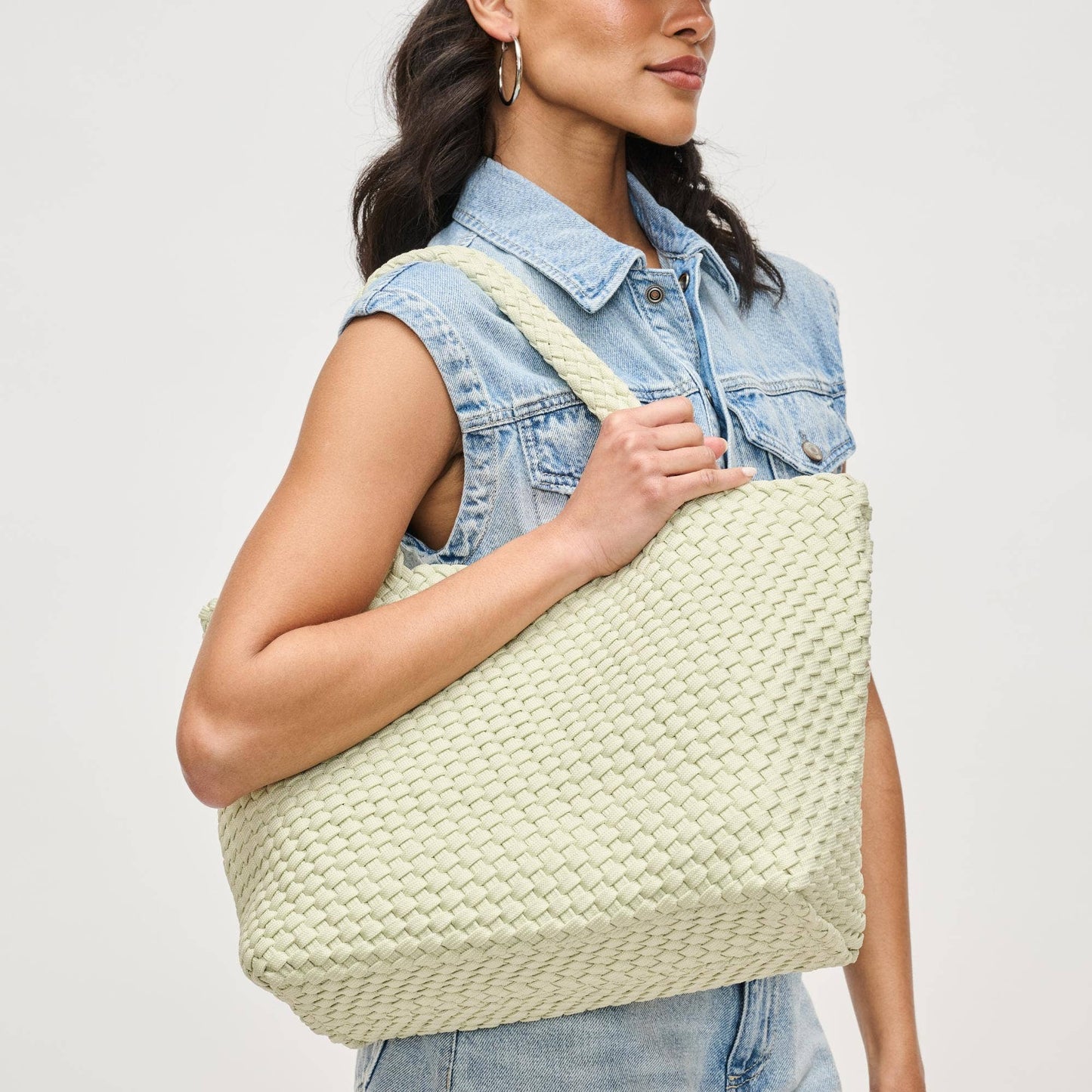 Sky's The Limit - Medium Laced Tote